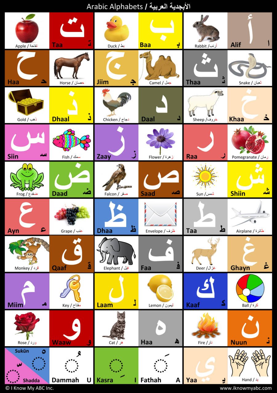 What Are All The Arabic Letters